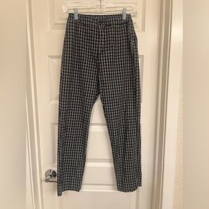 Brandy‎ Melville Plaid Black and White Pants,  Women’s One Size (XS/S)
